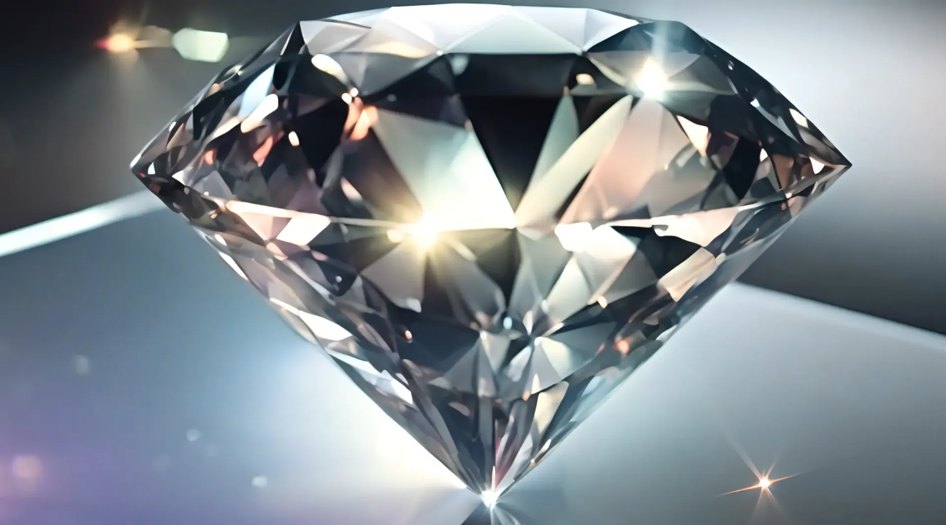 Sparkling Diamond Brilliance Captivating Stock Video